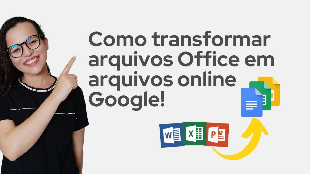 ✅ Como converter arquivos Office em arquivos online Google!