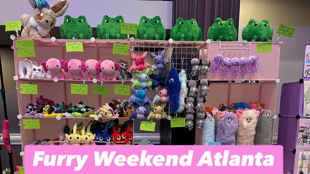 Furry Weekend Atlanta 2025 VLOG!! My first time at FWA!! Artist Alley / Dealer Den