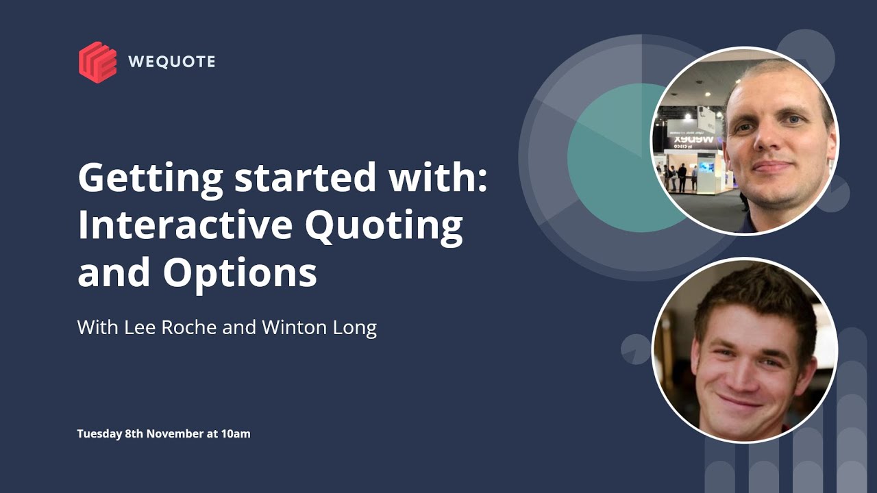 Getting started with Interactive Quoting and Options #wequote #avtweeps