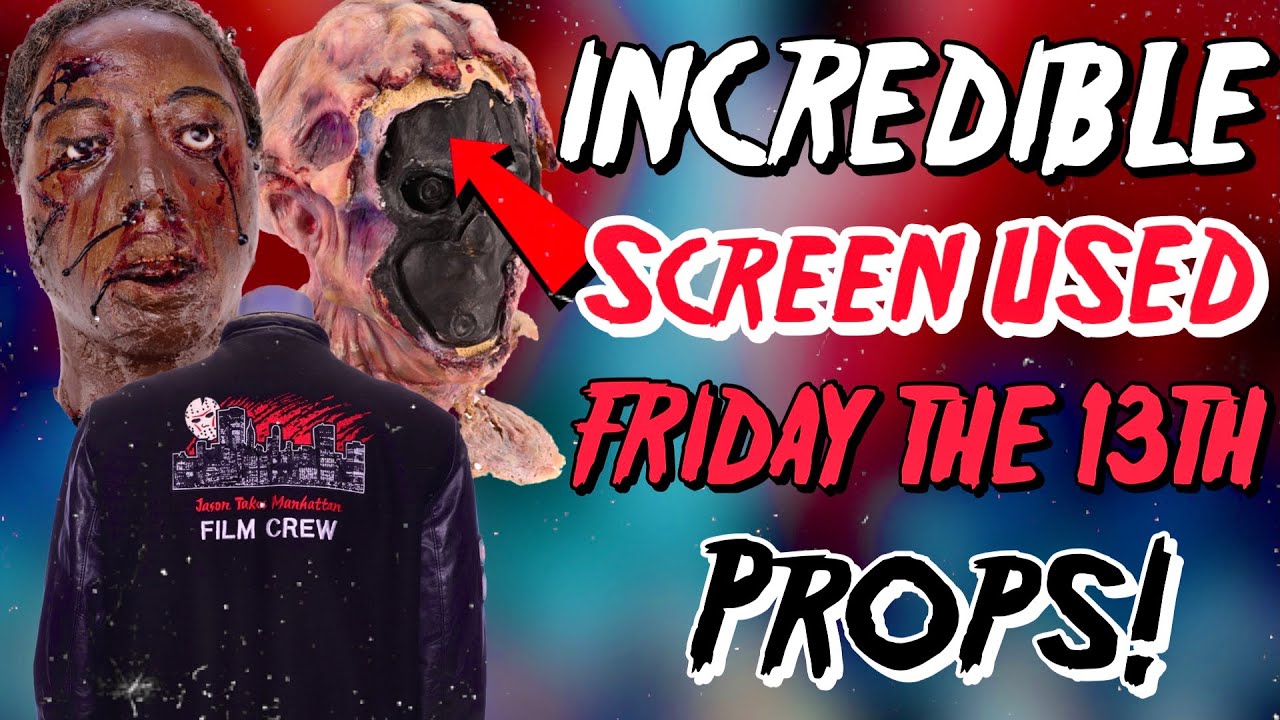 INCREDIBLE Friday the 13th Screen Used MOVIE PROPS | Planet CHH