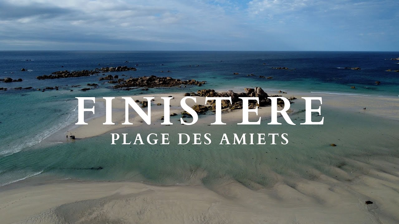 Plage des Amiets | France | Bretagne | Finistére | Cléder #travel #brittany #beach #landscape #drone