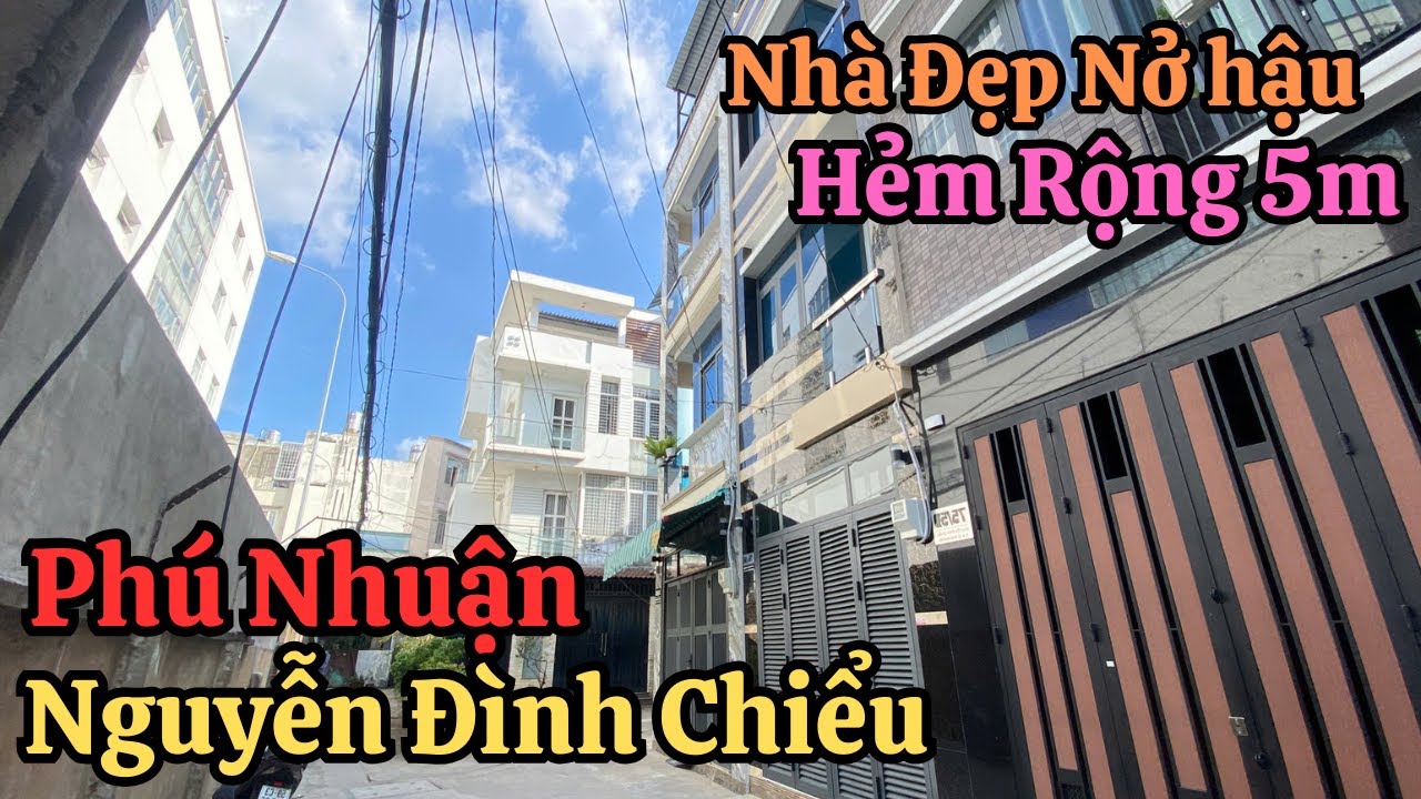 Bán Nhà Đẹp Nở Hậu Hẻm Rộng 5m Đường Nguyễn Đình Chiểu | Vị Trí Đẹp Sát Phố Ẩm Thực Phan Xích Long