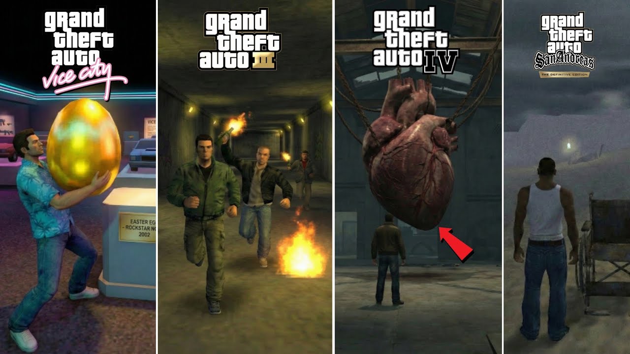 Secret Place Changed in Every GTA Game | Gta games evolution