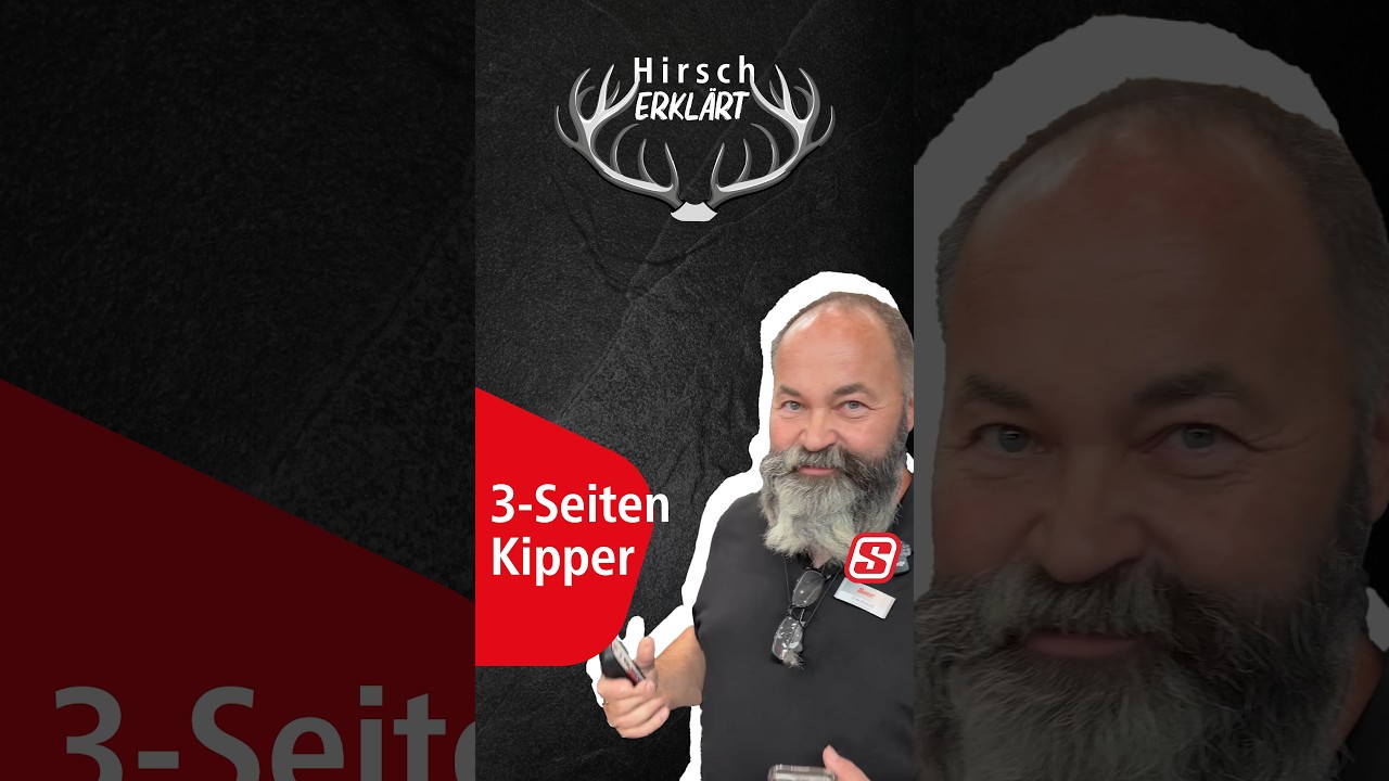 ❗Galabauer und Handwerker aufgepasst - Hirsch erklärt - Dreiseiten Kipper #hirscherklärt
