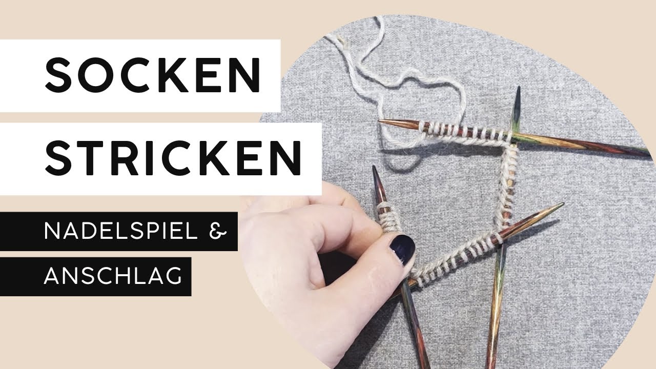 Mit dem Nadelspiel in Runden stricken | garninchen • 