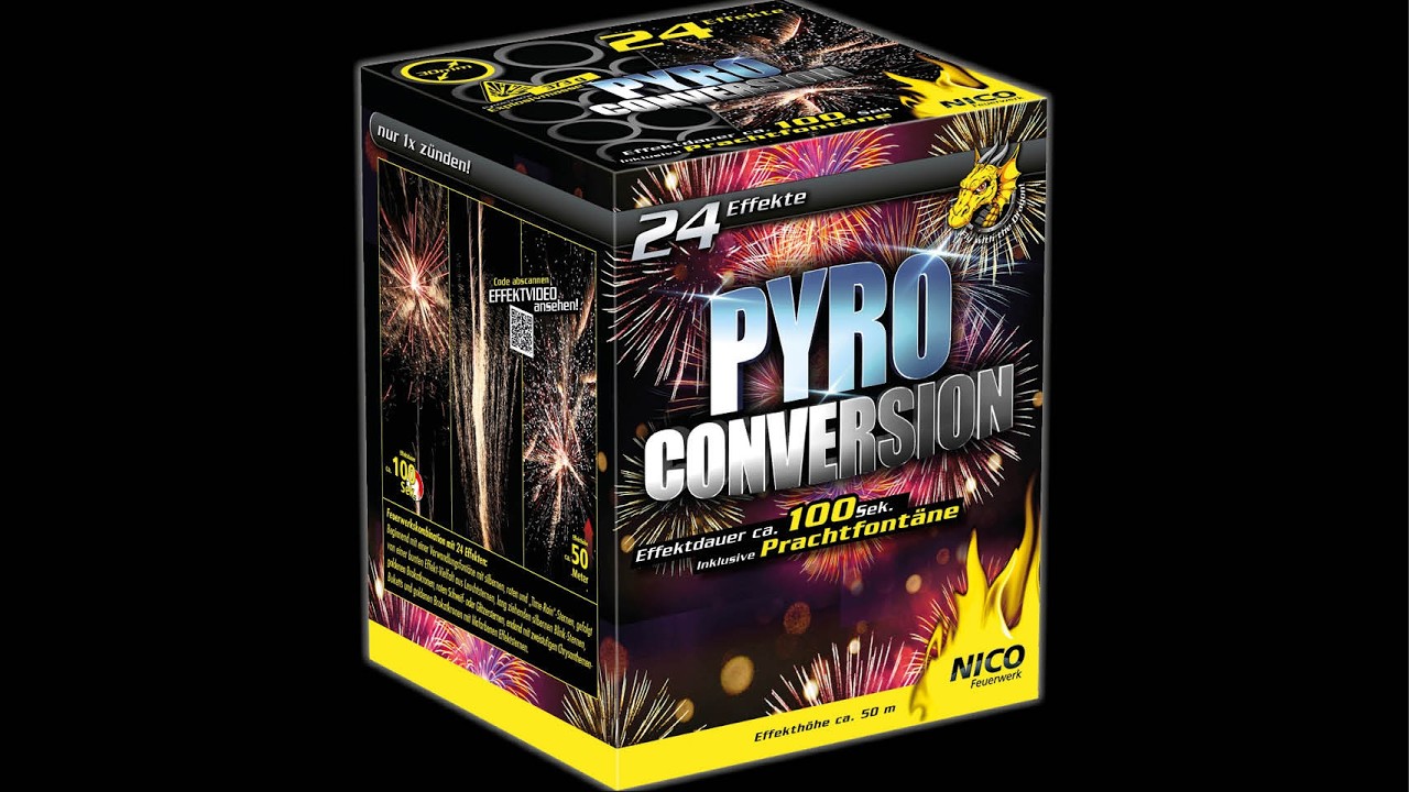 Pyro Conversion, 24 Effekte
