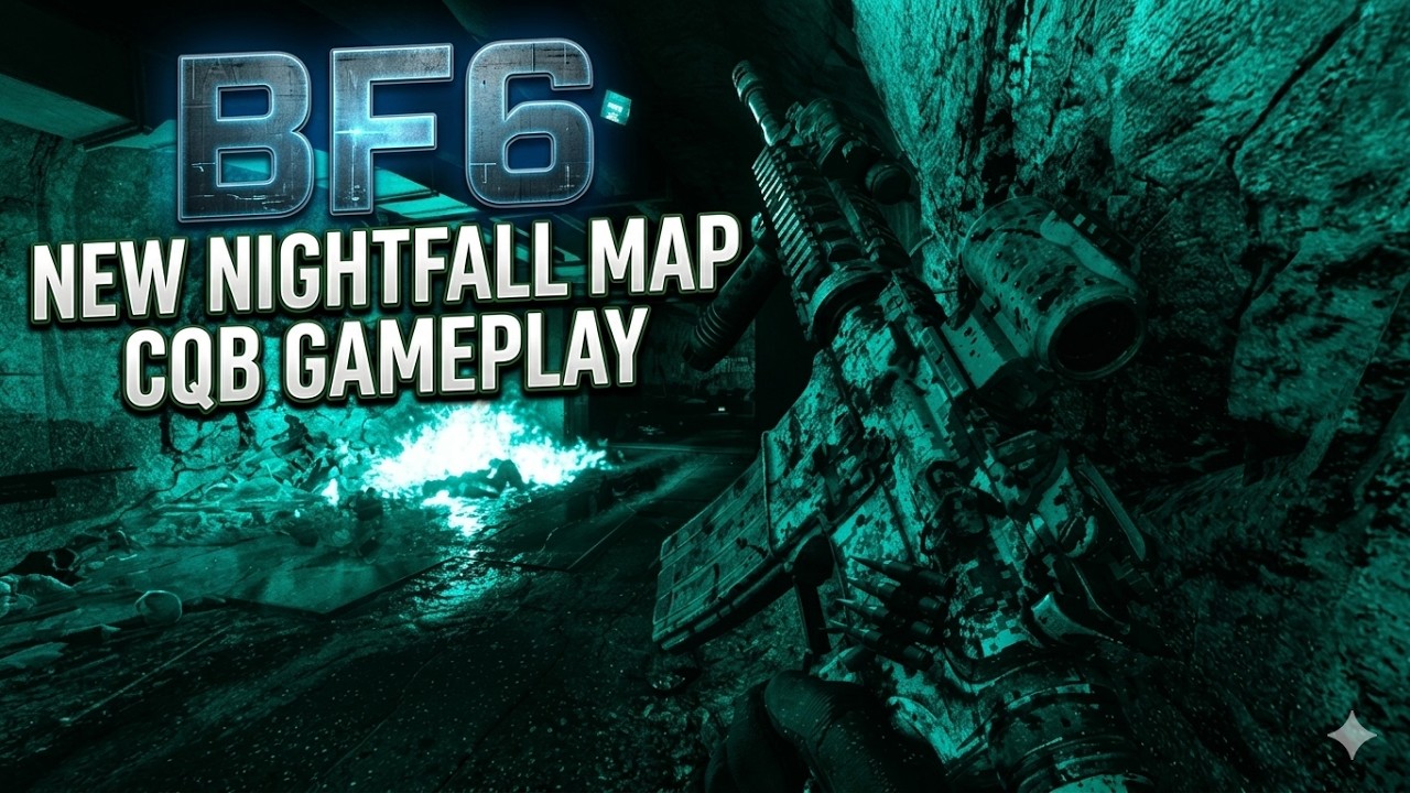 Battlefield 6 | New Map - Hagental Base: NIGHTFALL Mode | Raw Gameplay (No Commentary)