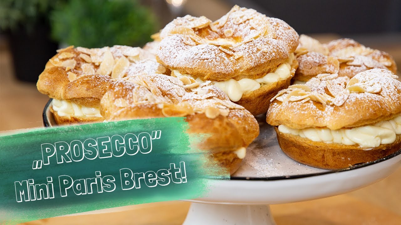 MINI PARIS-BREST!  👌🏻Czyli ciasto ptysiowe z kremem 