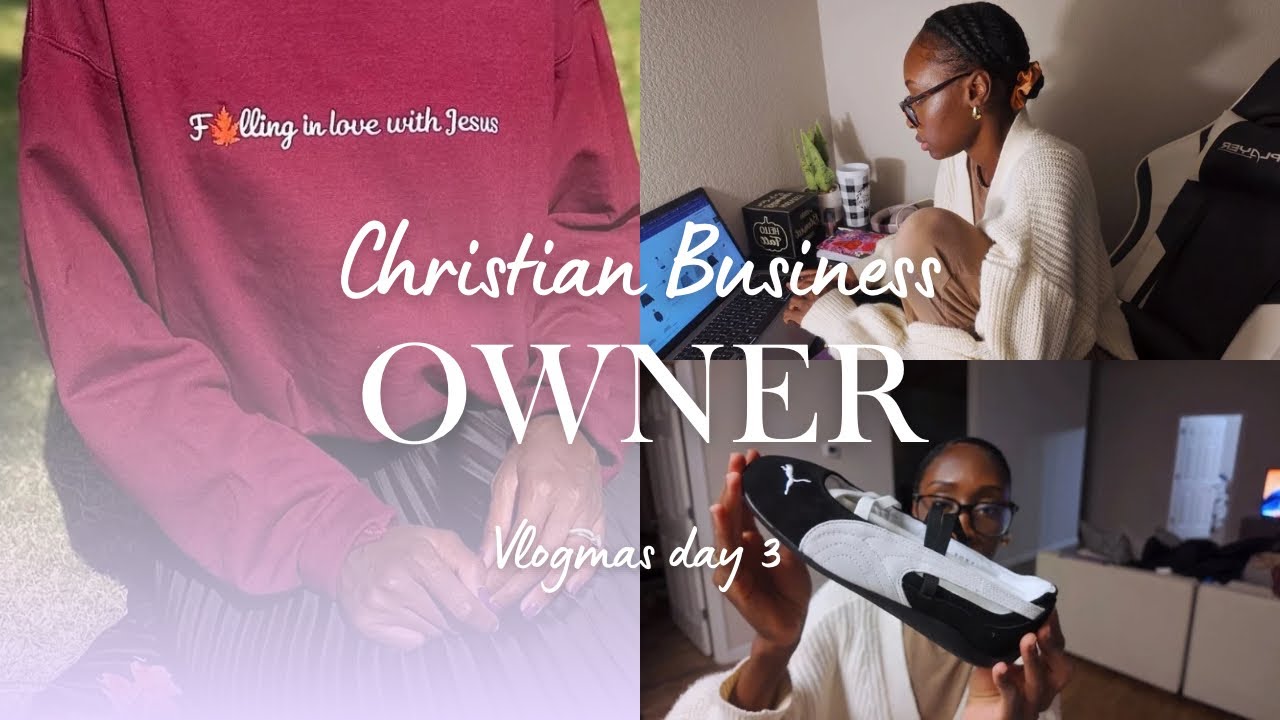 The First Year of Our Business FAILED! Day in The Life of a Christian Business Owner| Vlogmas day 3