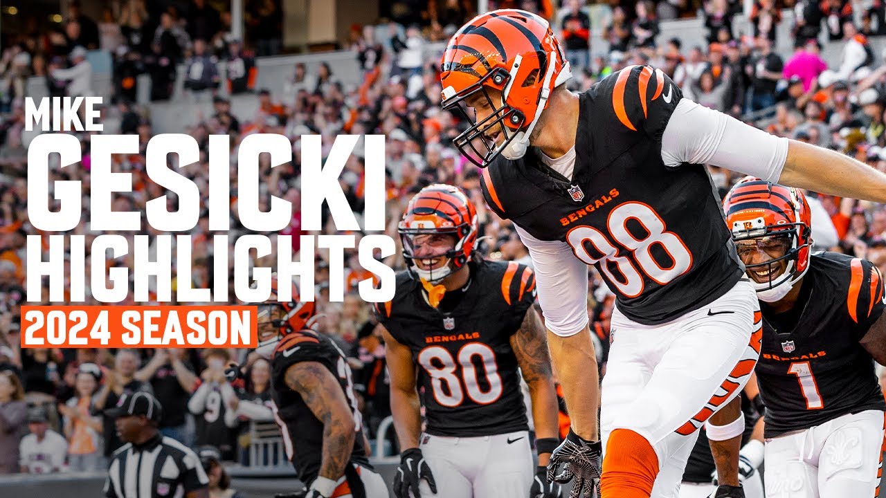 Mike Gesicki’s TOP plays and his GRIDDY | 2024 Season Highlights