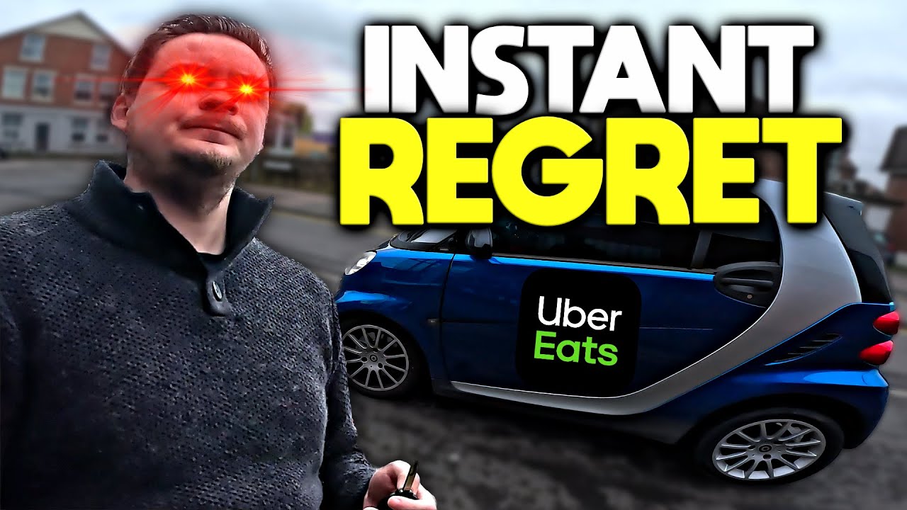 Uber Eats Driver made a SILLY MISTAKE and LOST all his MONEY!
