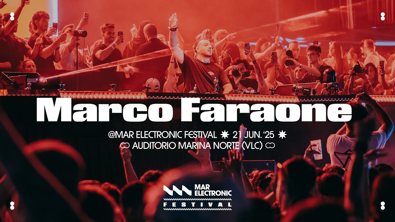 Marco Faraone @ Mar Electronic at Auditorio Marina Norte, Valencia - 21.06.2025