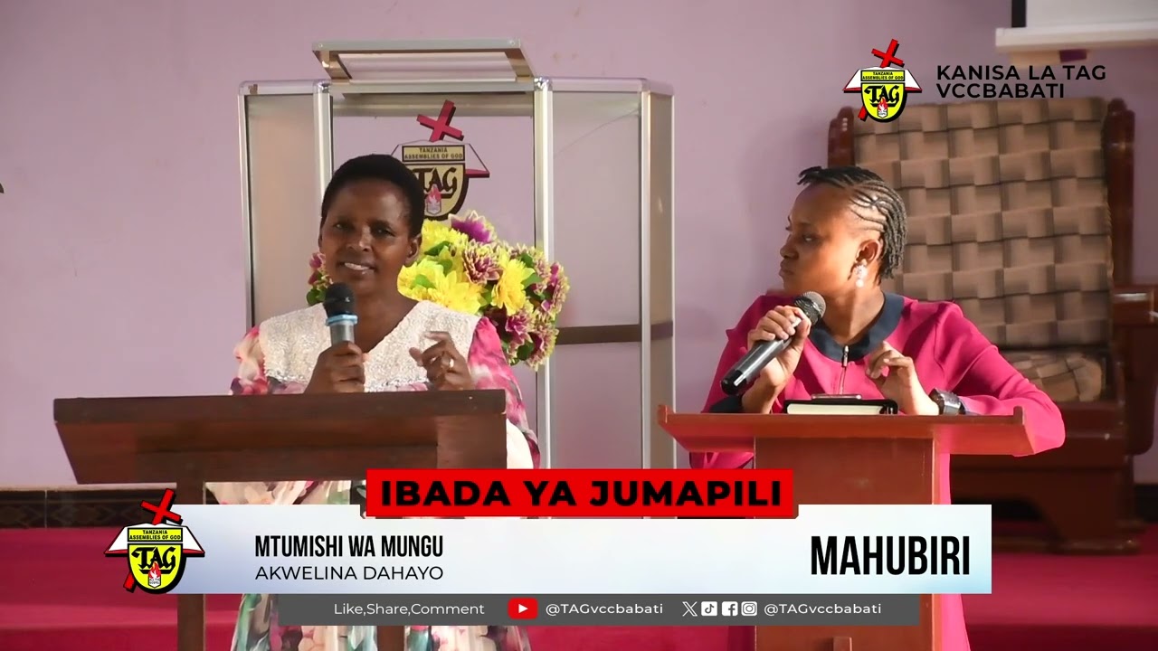 HUDUMA YA UMISHENI - AKWELINA DAHAYO