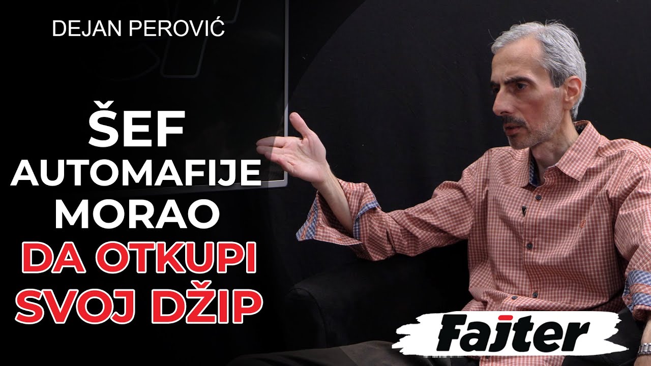 URNEBESNO! VELIKI ŠEF AUTOMAFIJE MORAO DA OTKUPI SVOJ DŽIP - DEJAN PEROVIĆ PERA