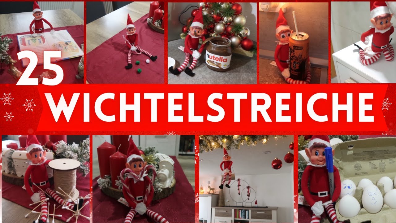 25 schnelle WICHTELSTREICHE 🎅| Team CJ