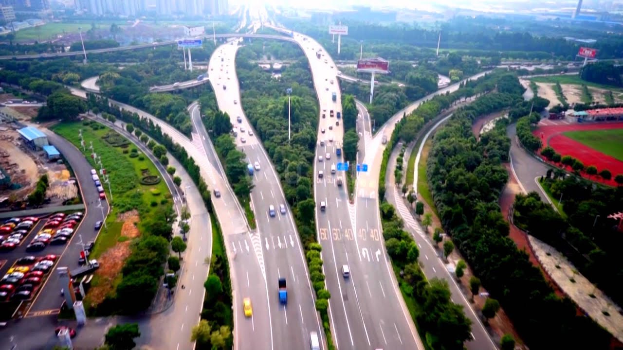 航拍佛山An aerial view of the Foshan City