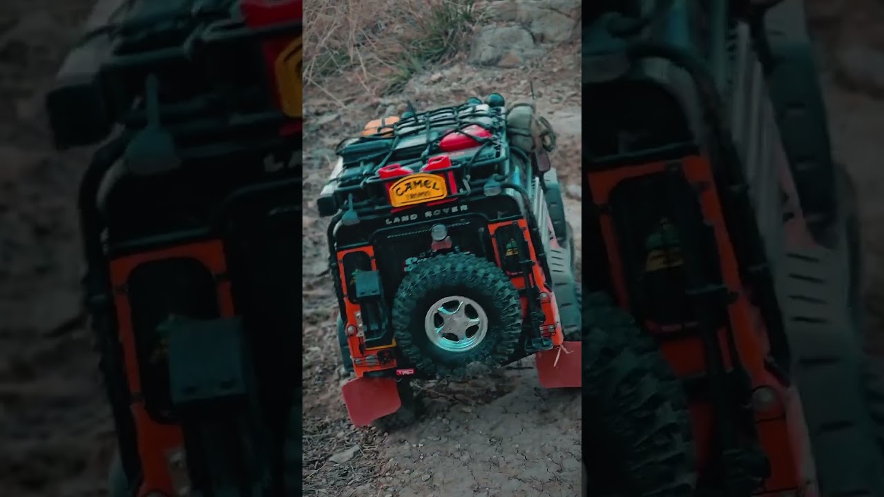 Slowly Climbing, the Posture Looks So Comfortable | RC Car Crawling Videos 