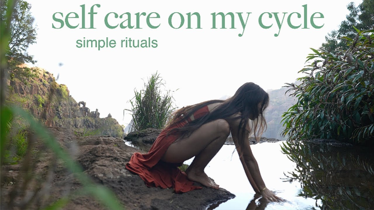 My Casual Period Care Routine | self love on my cycle