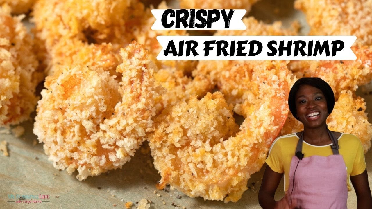 Хрустящие жареные креветки