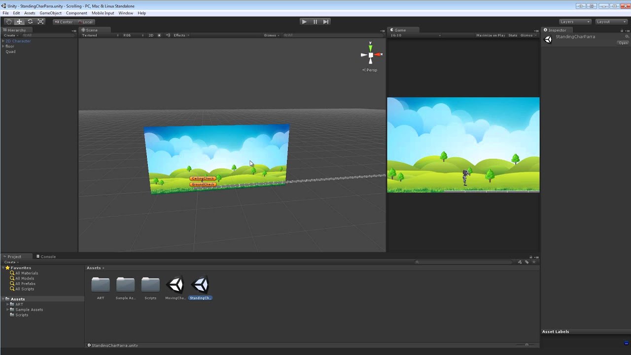 Revisiting 2D Parallax Scrolling Backgrounds in Unity
