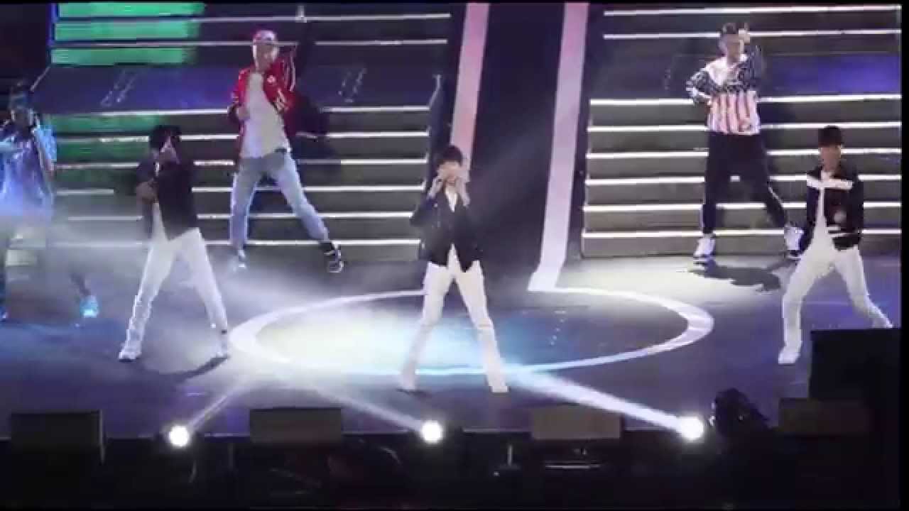 2015.4.11 第三届 音悦V榜 年度盛典 TFBoys《样Young》街舞《青春修炼手册》【四叶草】