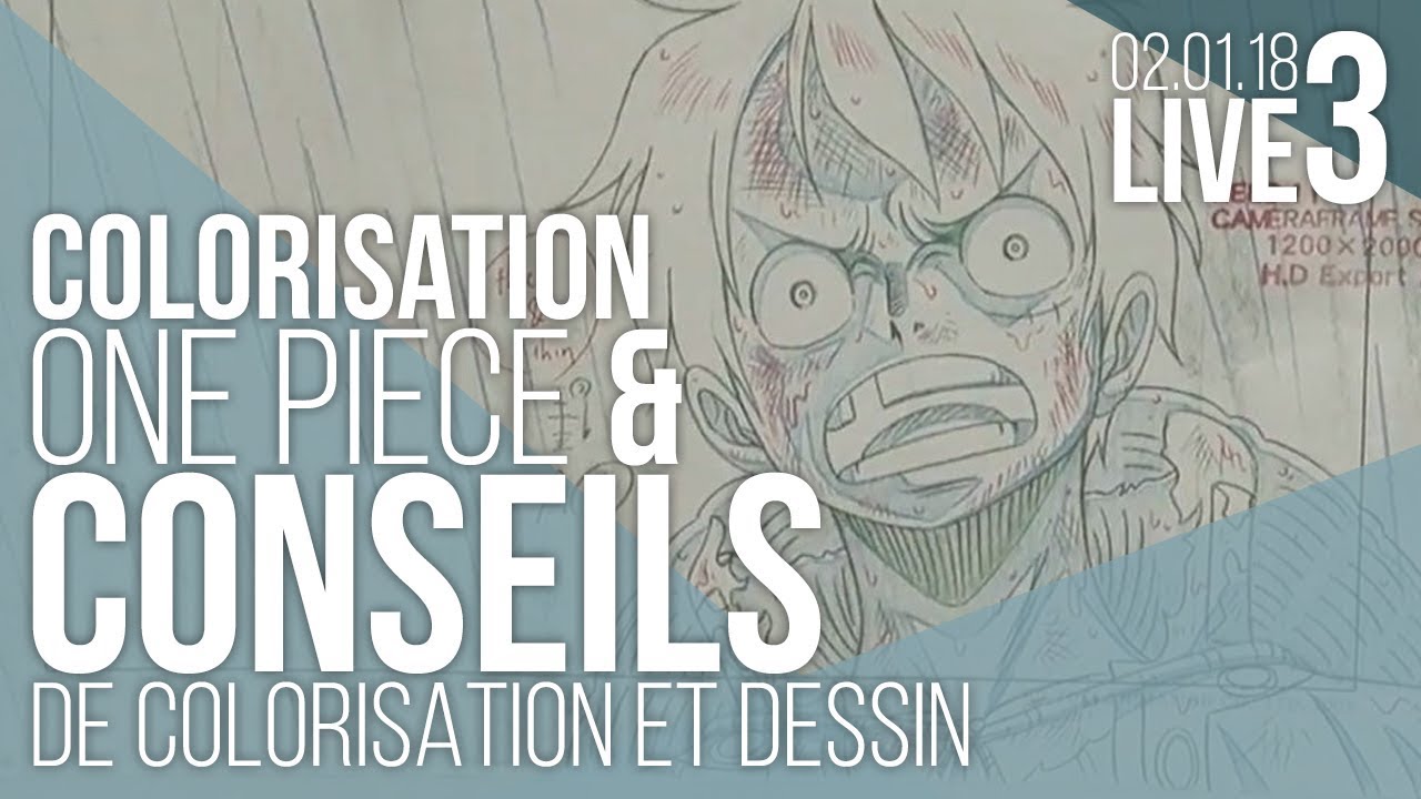 COLORISATION & CONSEILS COLO', DESSIN | LIVE — 02.01.18