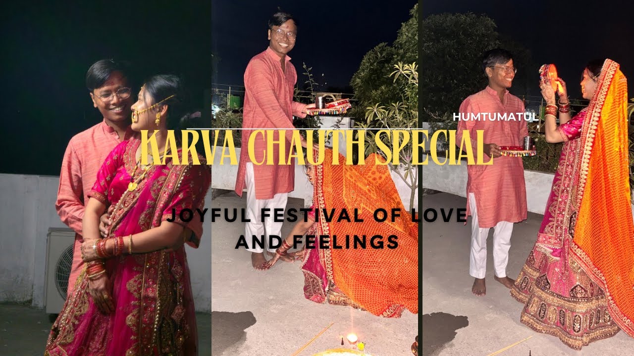 Karvachauth Vlog 💕 Jab Pati Ne Banaya Chaand! || karvachauth special ❤️🧿#viral #youtube #love #vlog 
