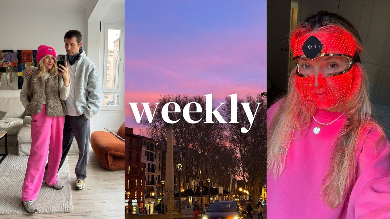 WEEKLY -  Días de SOL , Nueva RUTINA Beauty con máscara LED y MINI HAUL! 👌🏼| Julia March