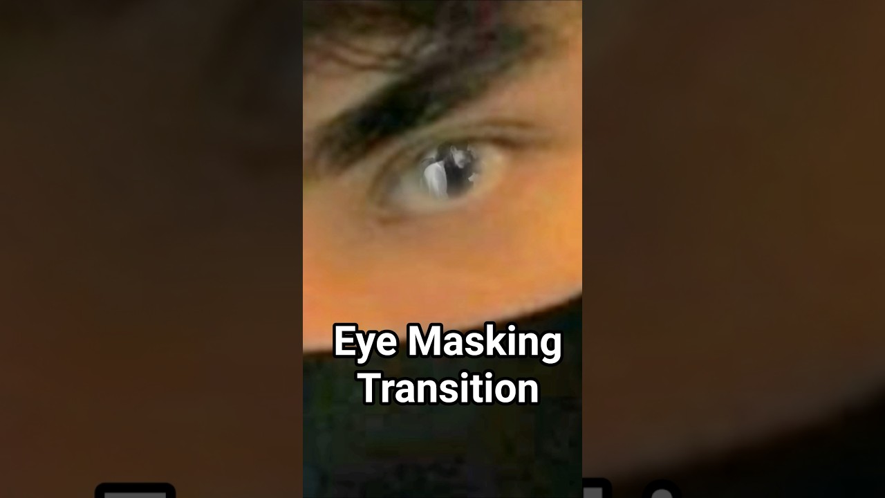 Easiest Way To Create Eye Masking Transition In Capcut🤯🔥