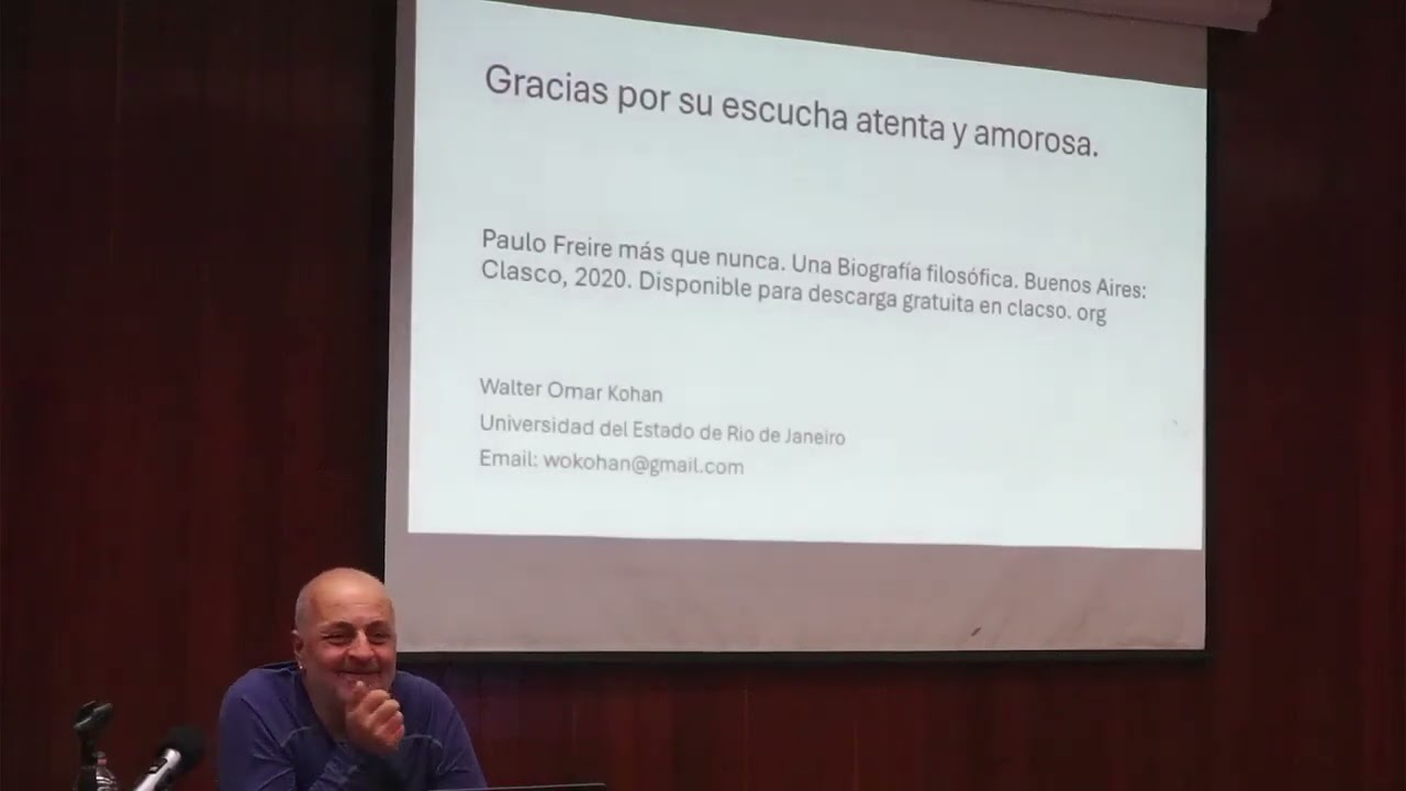 [Parte 2] Dr. Walter Omar Kohan: Una pedagogia errante y filosóficemente infantil de la pregunta