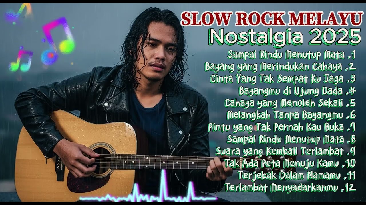 SLOW ROCK MELAYU PALING ENAK DI DENGAR🎶 TOP HITS MELAYU BIKIN NOSTALGIA Slow Rock Melayu