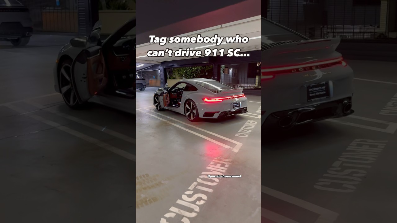 Сможете ли вы водить 911 &laquo;Sport Classic&raquo;? #911sc #savethemanuals #porsche911