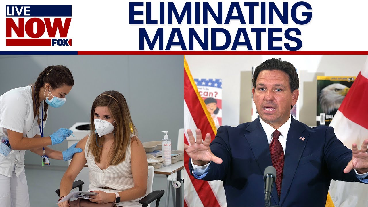 DeSantis announces plan to end childhood vaccine mandates in Florida