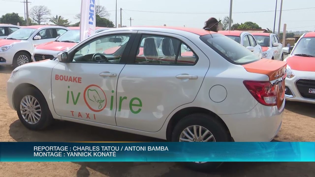 Bouaké : remise de 30 taxis ivoire à 15 opérateurs du transport