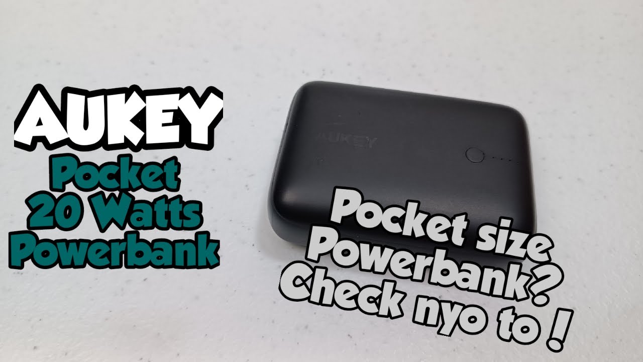 AUKEY Pocket 20 Watts Powerbank 1080p Tagalog