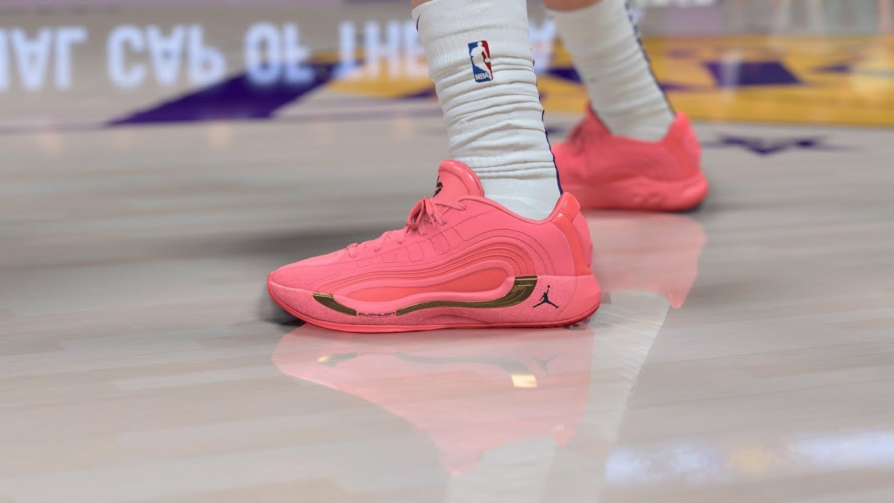 NBA 2K26 New Gen Shoe Creator Jordan Luka 4 Flash Crimson