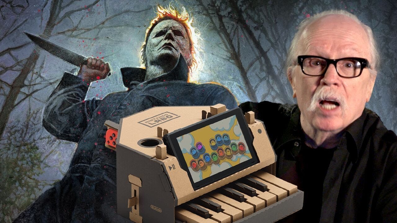 John Carpenter Plays the Halloween Theme on Nintendo Labo&hellip; Kind Of