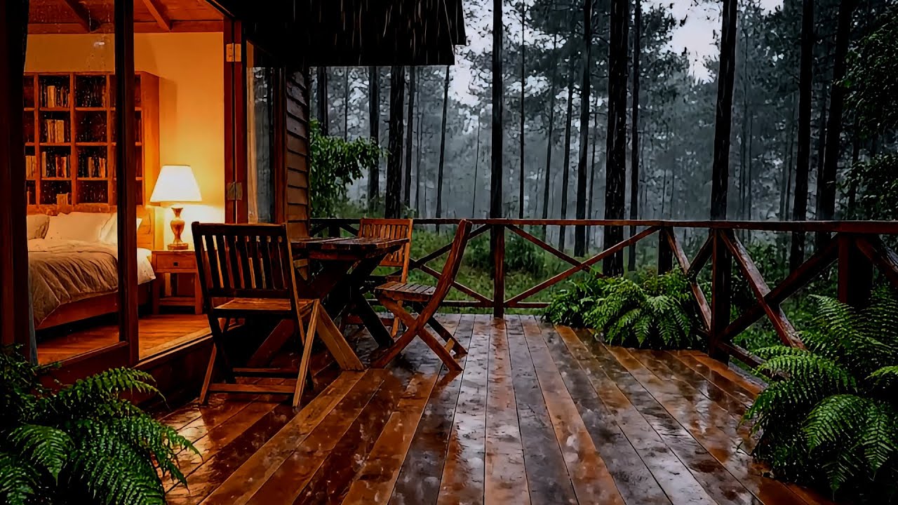 🌙 Gentle Night Rain Sounds | Relaxing Rainfall for Deep Sleep, Insomnia Relief & Calm Mind 💤