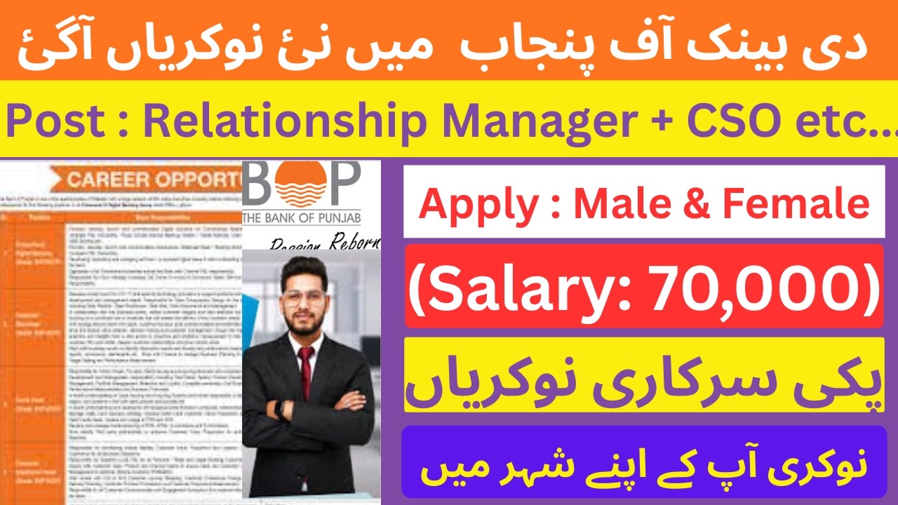Punjab Bank Jobs 2026 | All Pakistan | How to Apply Online | Latest Bank Jobs Update |Complete Guide
