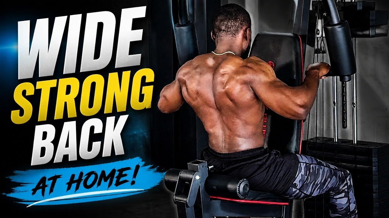 Multi-Gym At Home Full Back Workout