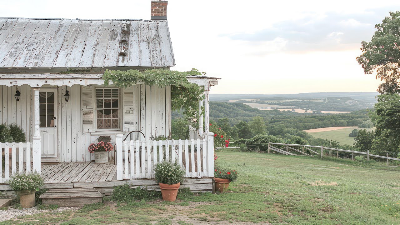Идеальная атмосфера деревенского фермерского дома: лучшие идеи дизайна террасных ограждений для у...