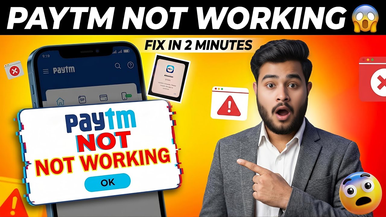 Paytm App Error Se Pareshan? 😡 | Abhi Solve Kare