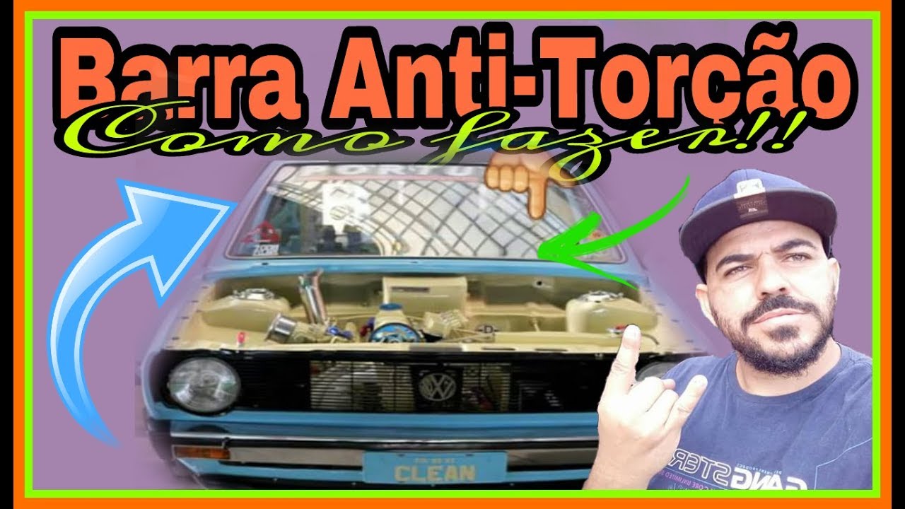 COMO FAZER  BARRA ANTI TORÇÃO CORRETAMENTE EM CASA , PASSO A PASSO!