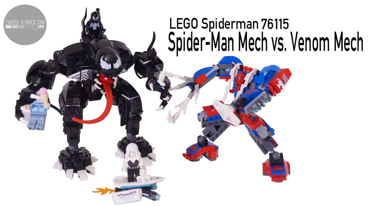 LEGO 76115 Паучий робот против Венома | Супергерои Marvel LEGO Venom