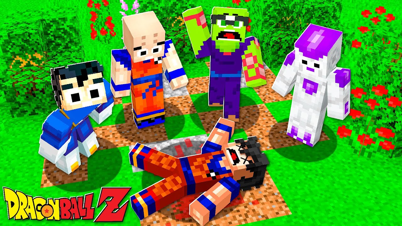 Minecraft: ASSASSINOS no DRAGON BALL Z!