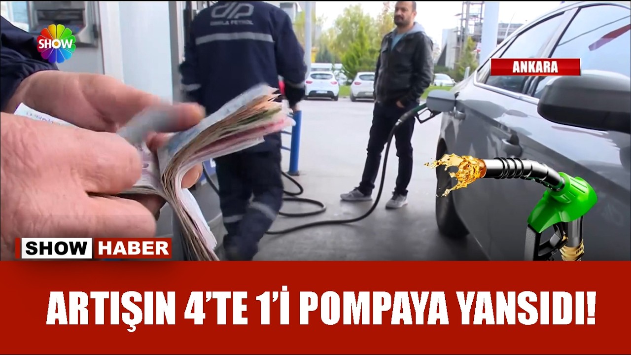 Mazota 3 lira 11 kuruş, benzine 98 kuruş zam!