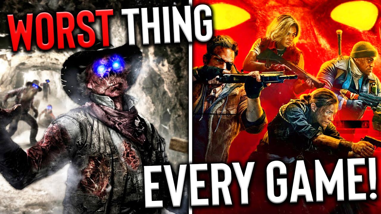 The WORST Thing About EVERY Call of Duty Zombies Game! (2008-2025)