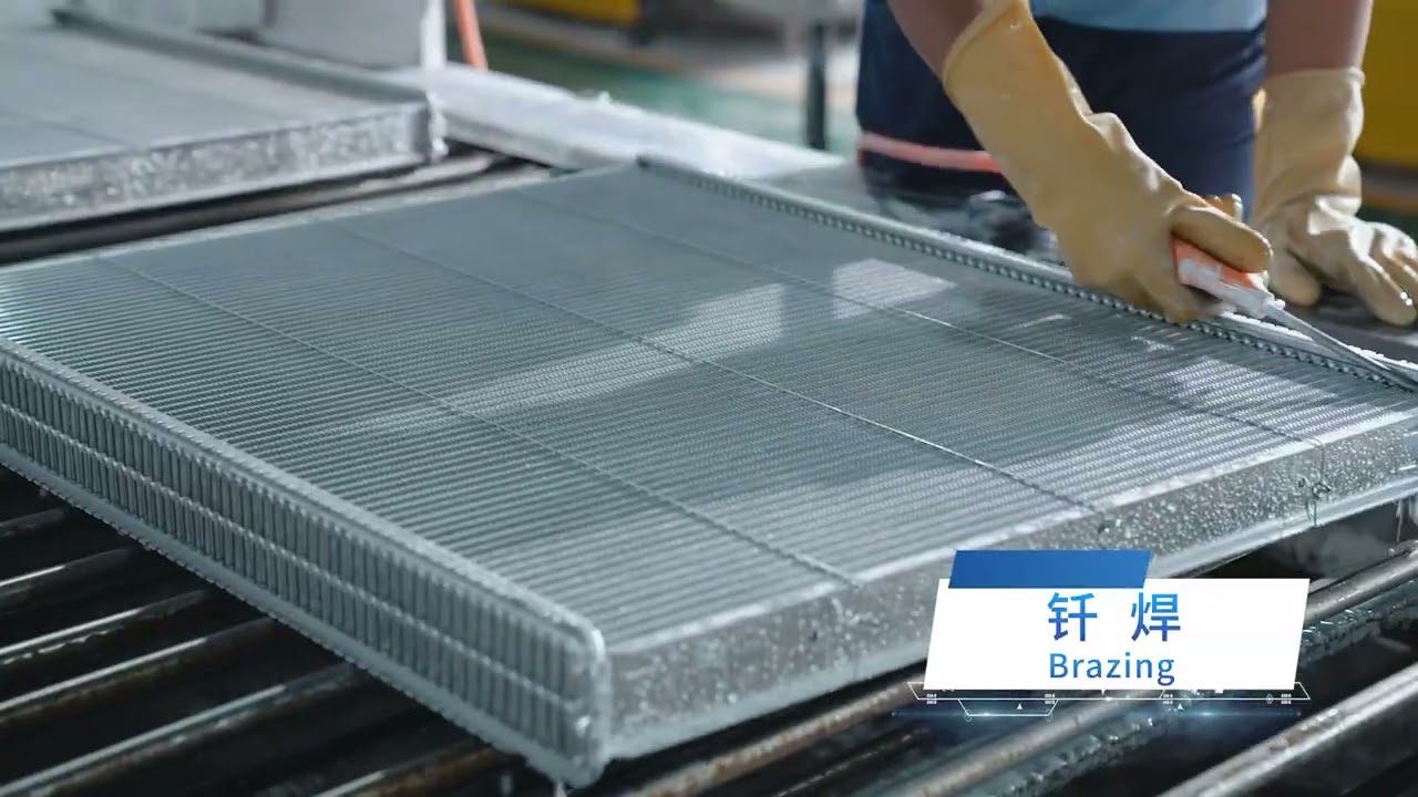 Radiator process flow