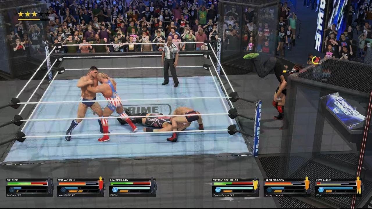 WWE 2K25 Online elimination Chamber match THEY ALL SUCK