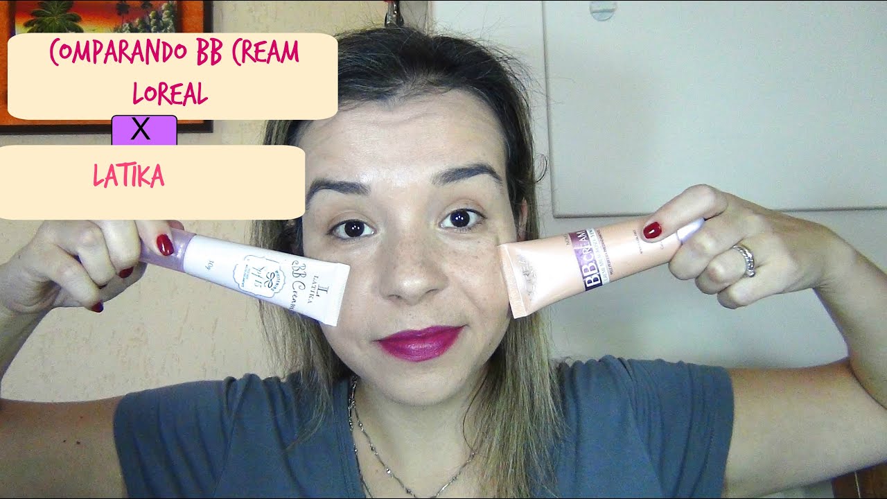 Testando BB cream Loreal x Latika